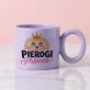 Kubek Z Okrągłym Uchem Dla Kucharki Prezent Dla Kobiety: Pierogi Princess