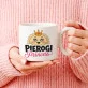 Kubek Z Okrągłym Uchem Dla Kucharki Prezent Dla Kobiety: Pierogi Princess