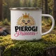 Kubek Emaliowany Dla Kucharki Prezent Dla Kobiety: Pierogi Princess