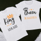 Queen, king - Zestaw Koszulek Dla Par