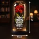 Wieczna Róża LED Dla Młodej Kobiety Prezent Dla Kobiety: Królowa Własnego Świata Wieczna Róża LED Dla Młodej Kobiety Prezent Dla Kobiety: Królowa Własnego Świata