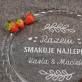 Razem smakuje najlepiej - Płaska patera na ciasto Razem smakuje najlepiej - Płaska patera na ciasto