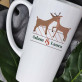 Renifery - personalizowany kubek