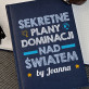 Sekretne plany dominacji - notatnik A5 z nadrukiem