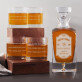 Single Barrel - Zestaw Grawerowana Karafka I Szklanki Do Whisky Single Barrel - Zestaw Grawerowana Karafka I Szklanki Do Whisky