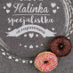 Specjalistka od rozpieszczania - Płaska patera na ciasto Specjalistka od rozpieszczania - Płaska patera na ciasto