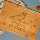 Spring is Coming - deska do krojenia z grawerem Spring is Coming - deska do krojenia z grawerem