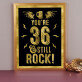 Still rock - wydruk obramowany