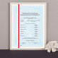 Świadectwo dla najlepszego wychowawcy - niebieskie - wydruk obramowany Świadectwo dla najlepszego wychowawcy - niebieskie - wydruk obramowany