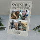 Szczęśliwy trzydziestolatek - Wydruk na szkle akrylowym z podstawką