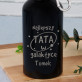 Tata w galaktyce - Butelka na wodę 0,5l z grawerem