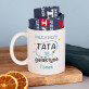 Tata w galaktyce - Skarpetki w kubku dla taty