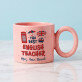 The best english teacher - Kubek z okrągłym uchem