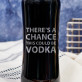 This could be vodka - bidon z grawerem