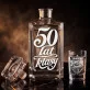 Zestaw Do Wódki z Grawerem Na 50 Prezent Na 50 Urodziny: 50 Lat Klasy