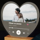Twoja piosenka - spotify - Wydruk na szkle akrylowym serce