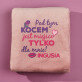 Tylko dla mnie - koc z haftem