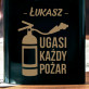 Ugasi każdy pożar - Piersiówka z grawerem Ugasi każdy pożar - Piersiówka z grawerem