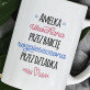 Ukochana przez babcię - Personalizowany Kubek