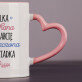 Ukochana przez babcię - Personalizowany Kubek