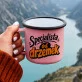 Kubek Emaliowany Dla Emeryta Prezent Na Emeryturę Dla Mężczyzny: Luz I Drzemki Kubek Emaliowany Dla Emeryta Prezent Na Emeryturę Dla Mężczyzny: Luz I Drzemki