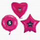 Urodzinki - Zestaw balonów z helem - Kształty