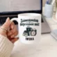 Kubek Personalizowany Dla Przyszłej Mamy Prezent Na Dzień Mamy Dla Kobiety: Zainwestowałam W