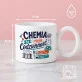 Kubek Z Okrągłym Uchem Dla Chemika Prezent Dla Mężczyzny: Chemiczna Codzienność Kubek Z Okrągłym Uchem Dla Chemika Prezent Dla Mężczyzny: Chemiczna Codzienność
