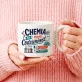 Kubek Z Okrągłym Uchem Dla Chemika Prezent Dla Mężczyzny: Chemiczna Codzienność Kubek Z Okrągłym Uchem Dla Chemika Prezent Dla Mężczyzny: Chemiczna Codzienność