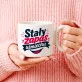 Kubek Z Okrągłym Uchem Na Dzień Dziewczyny Prezent Dla Kobiety: Magia Dobrego Humoru