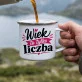 Kubek Emaliowany Na 40 Urodziny Prezent Dla 40 Latki Kobiety: Pewność I Humor