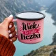 Kubek Emaliowany Na 40 Urodziny Prezent Dla 40 Latki Kobiety: Pewność I Humor