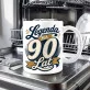 Kubek Z Nadrukiem Na 90 Urodziny Prezent Dla Mężczyzny: Legenda Ma 90 Lat
