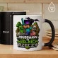 Kubek Z Nadrukiem Dla Fana Minecrafta Prezent Dla Mężczyzny: Zbudowany Do Wielkich Rzeczy