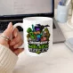 Kubek Z Nadrukiem Dla Fana Minecrafta Prezent Dla Mężczyzny: Zbudowany Do Wielkich Rzeczy