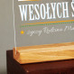 Wesołych świąt 2 - Wydruk na szkle akrylowym z podstawką Wesołych świąt 2 - Wydruk na szkle akrylowym z podstawką