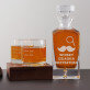 Whisky Dziadka - Zestaw Grawerowana Karafka I Szklanki Do Whisky