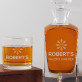 Whisky Warmer - Zestaw Grawerowana Karafka I Szklanki Do Whisky Whisky Warmer - Zestaw Grawerowana Karafka I Szklanki Do Whisky