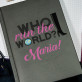 Who run the world - notatnik A5 z nadrukiem