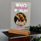 Who run the world - Wydruk na szkle akrylowym z podstawką Who run the world - Wydruk na szkle akrylowym z podstawką