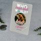 Who run the world - Wydruk na szkle akrylowym z podstawką Who run the world - Wydruk na szkle akrylowym z podstawką