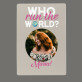 Who run the world - Wydruk na szkle akrylowym z podstawką Who run the world - Wydruk na szkle akrylowym z podstawką