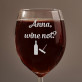 Wine not? - Grawerowany Kieliszek do wina