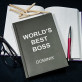 World`s best boss - notatnik A5 z nadrukiem