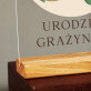 wyjątkowych 60 urodzin kwiaty - Wydruk na szkle akrylowym z podstawką wyjątkowych 60 urodzin kwiaty - Wydruk na szkle akrylowym z podstawką