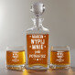 Wypij mnie - Zestaw Grawerowana Karafka I Szklanki Do Whisky Wypij mnie - Zestaw Grawerowana Karafka I Szklanki Do Whisky