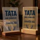 Druk Na Szkle Dla Taty Prezent Na Dzień Ojca Dla Mężczyzny: Tata Ma Ostatnie Słowo