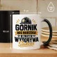 Kubek Z Nadrukiem Dla Górnika Prezent Dla Mężczyzny: Górnik Wydobywa Sukces
