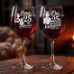 Dwa Kieliszki Do Wina Na 25 Rocznicę Ślubu Prezent Dla Pary: Duet 25 Lat Dwa Kieliszki Do Wina Na 25 Rocznicę Ślubu Prezent Dla Pary: Duet 25 Lat