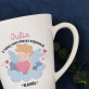 Z tobą świat pięknieje - Personalizowany Kubek